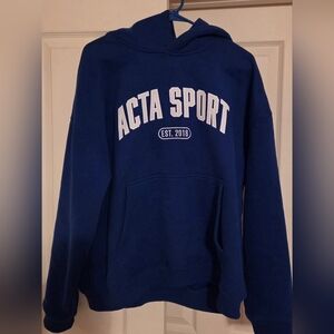 ACTA SPORT Blue Hoodie